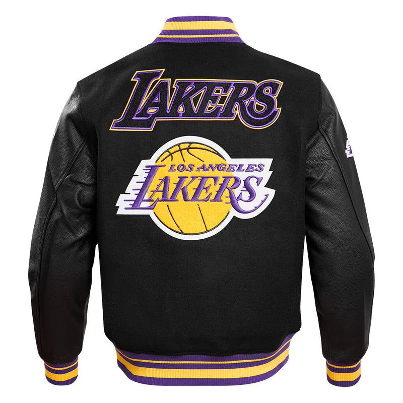 LOS ANGELES LAKERS MEN'S VARSITY JACKET RETRO CLASSICS