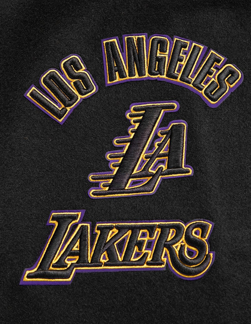 LOS ANGELES LAKERS MEN'S VARSITY JACKET RETRO CLASSICS