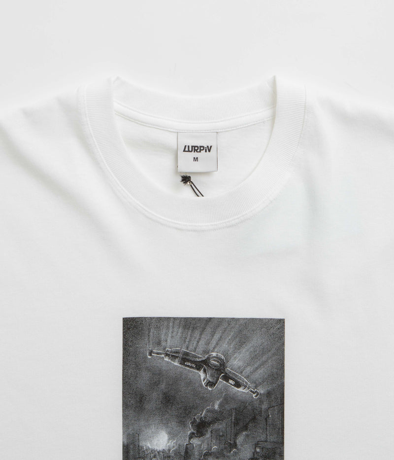 Lurpiv Sci-Fi Hanger T-Shirt in White