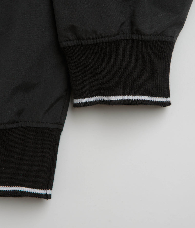 Magenta Tres Tech V Neck Sweatshirt in Black