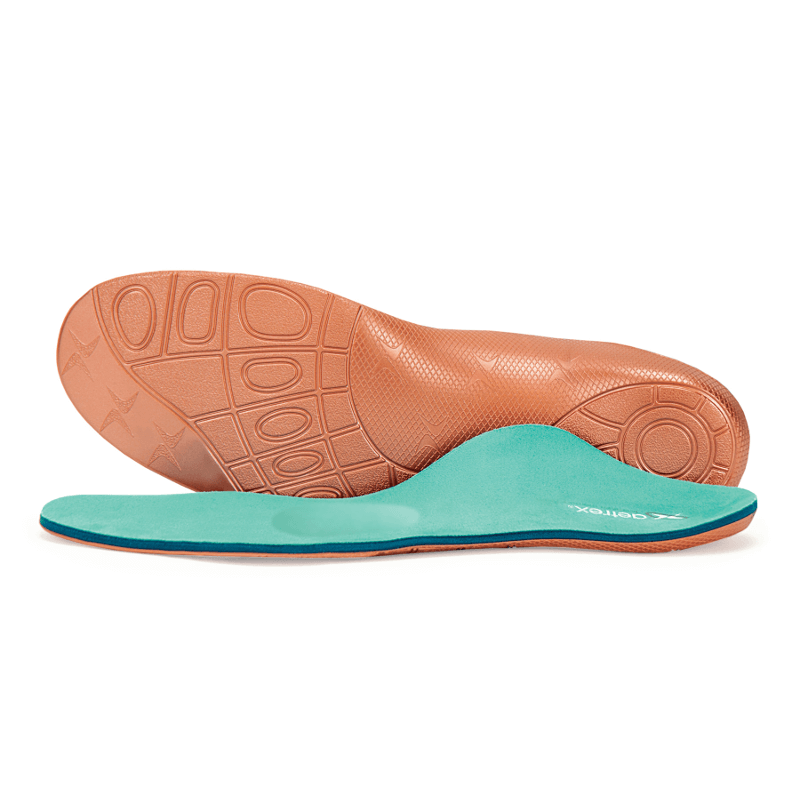 Men's Aetrex L2305 Premium Memory Foam Med/High Arch Orthotic with Metatarsal