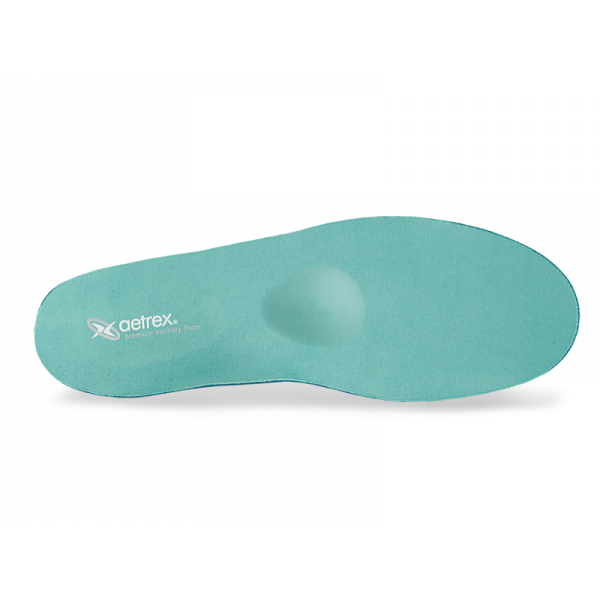Men's Aetrex L2305 Premium Memory Foam Med/High Arch Orthotic with Metatarsal