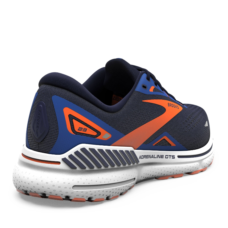Men’s Brooks Adrenaline GTS 23 – Peacoat/Orange