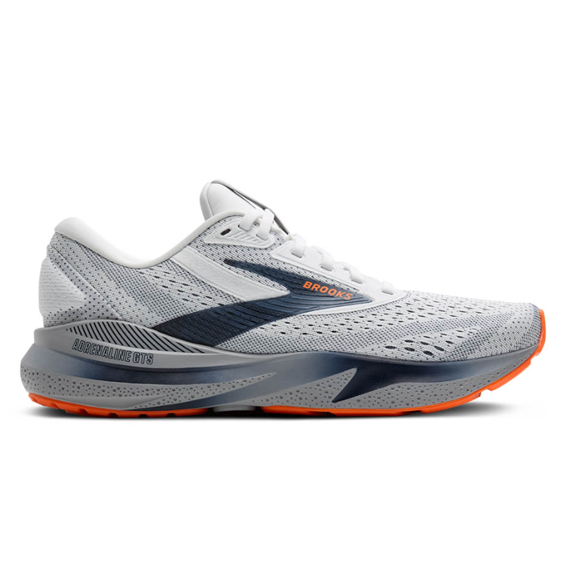 Men's Brooks Adrenaline GTS 24 - White/Peacoat/Alloy