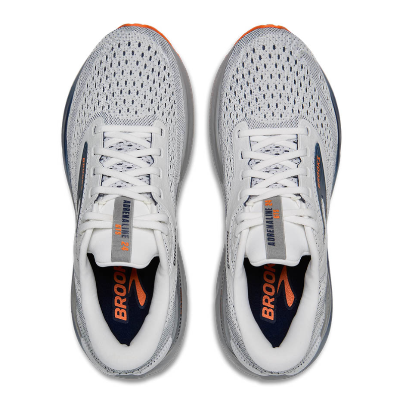 Men's Brooks Adrenaline GTS 24 - White/Peacoat/Alloy