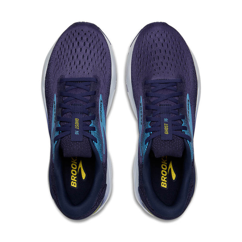 Men’s Brooks Ghost 16 – Blue/Bonnie Blue/Yellow