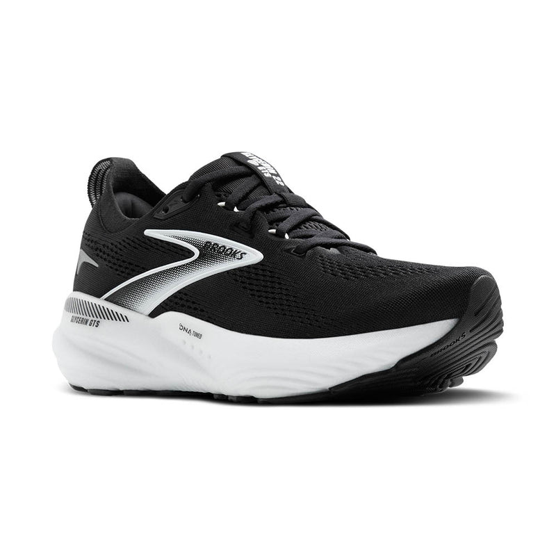Men's Brooks Glycerin GTS 22 - Black/Grey/White