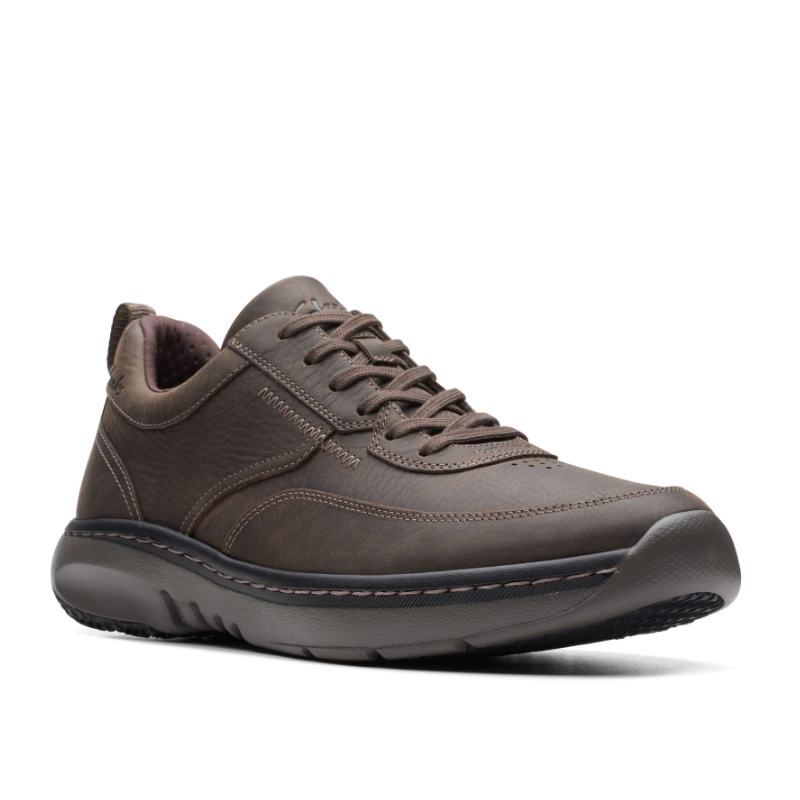 Men’s Clarks ClarksPro Lace – Dark Brown Tumbled