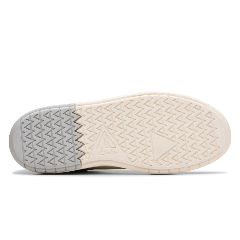 Men's Clarks Courtlite 2 Run - White Leather