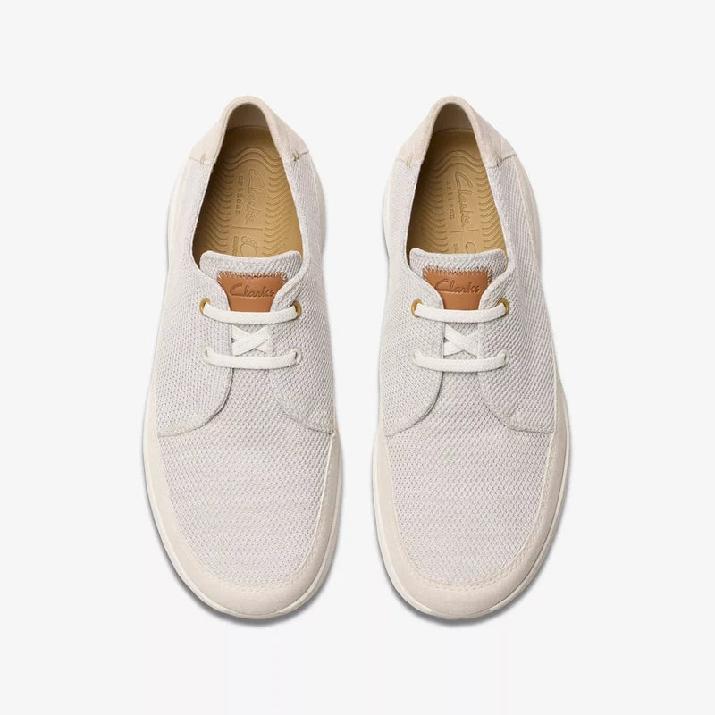 Men's Clarks Easeway Lace - White Combination