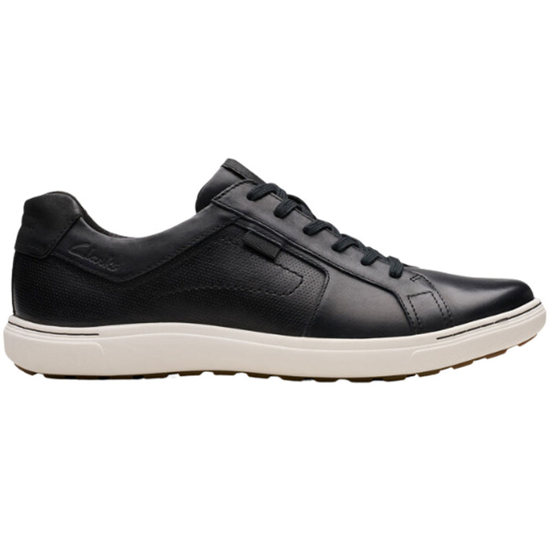 Men's Clarks Mapstone Lace - Black Leather