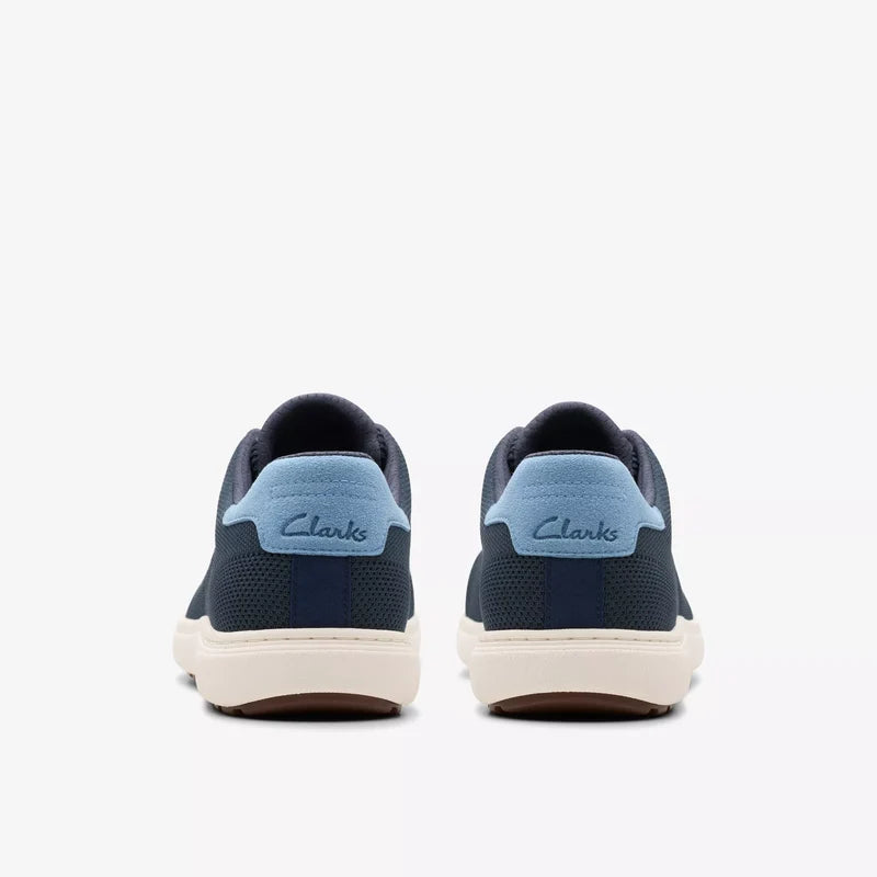 Men's Clarks Mapstone Lace - Navy Knit