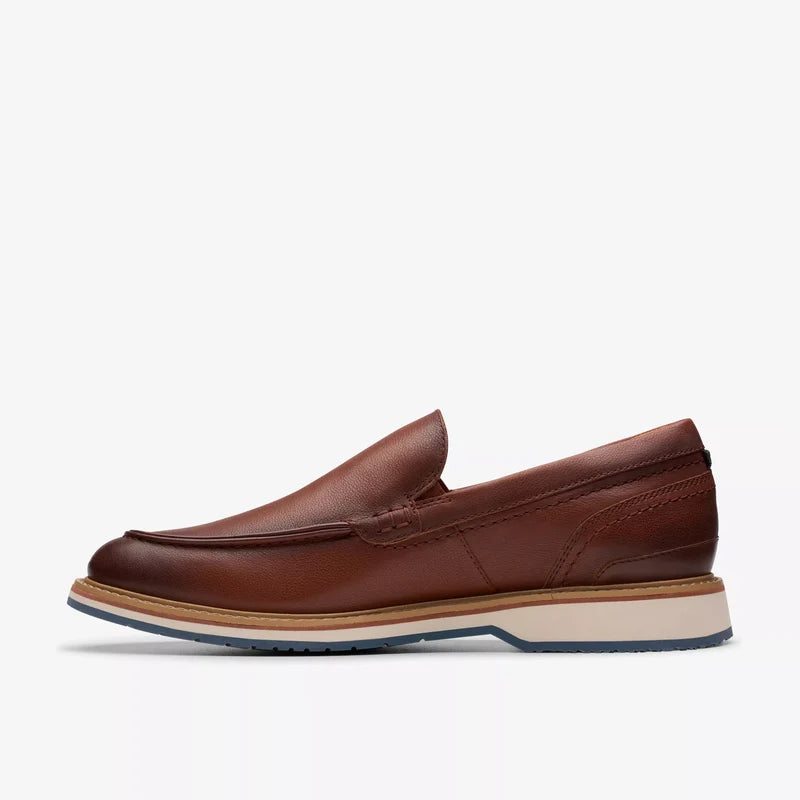 Men's Clarks Monahan Step - Tan Leather