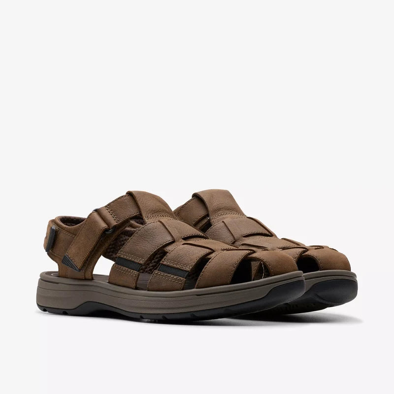 Men's Clarks Saltway Cove - Dark Brown