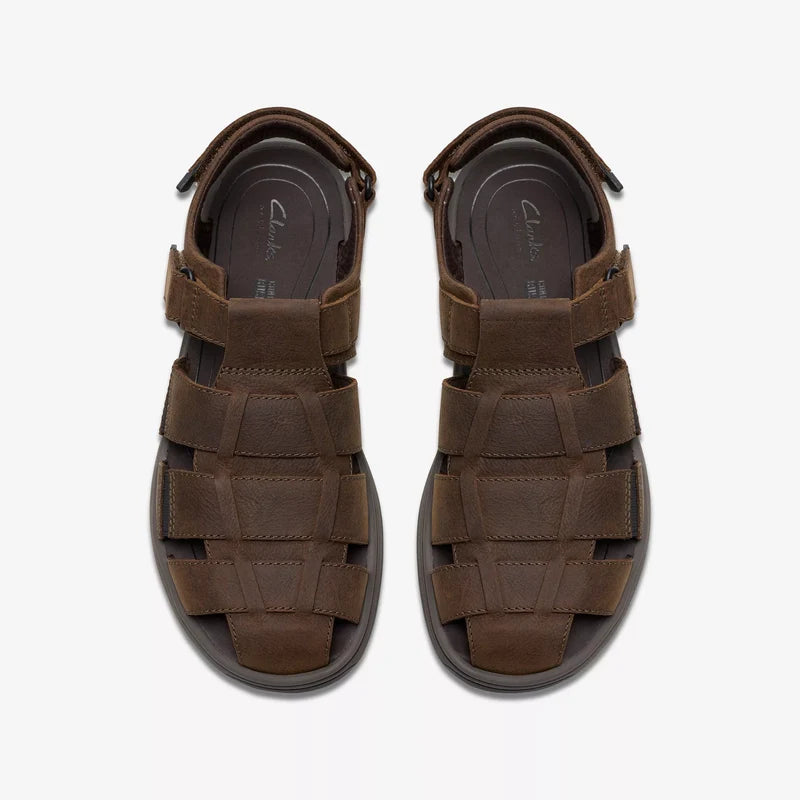 Men's Clarks Saltway Cove - Dark Brown