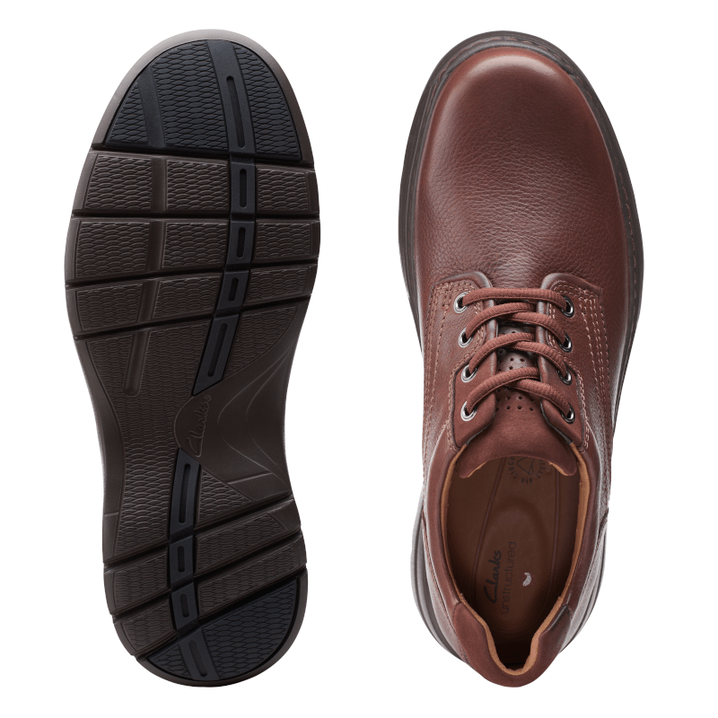 Men's Clarks Un Brawley Pace - Mahogany