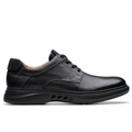 Men's Clarks Un Briley Pace - Black Leather