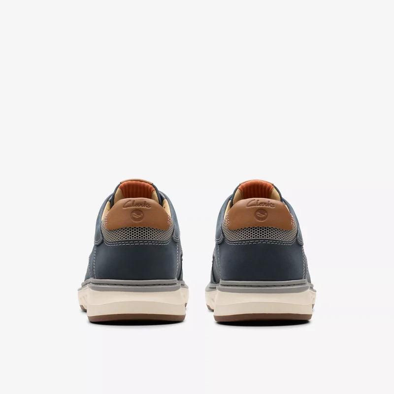 Men's Clarks Un Briley Pace - Navy Leather