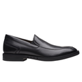 Men's Clarks Un Hugh Step - Black Leather