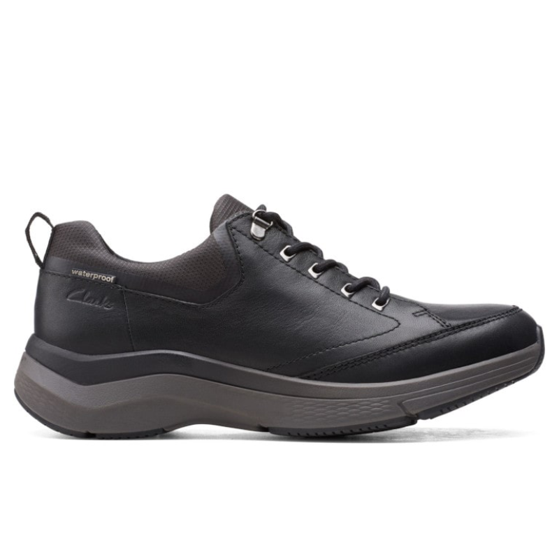 Men’s Clarks Wave 2.0 Vibe Waterproof – Black