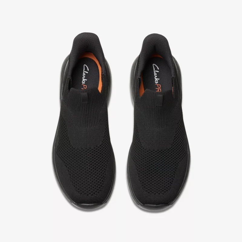 Men's ClarksPro Free - Black Knit