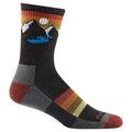 Men's Darn Tough Sunset Ridge Lightweight Micro Crew Socks - Charcoal