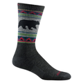 Men's Darn Tough VanGrizzle Boot Midweight Hiking Crew Socks – Charcoal