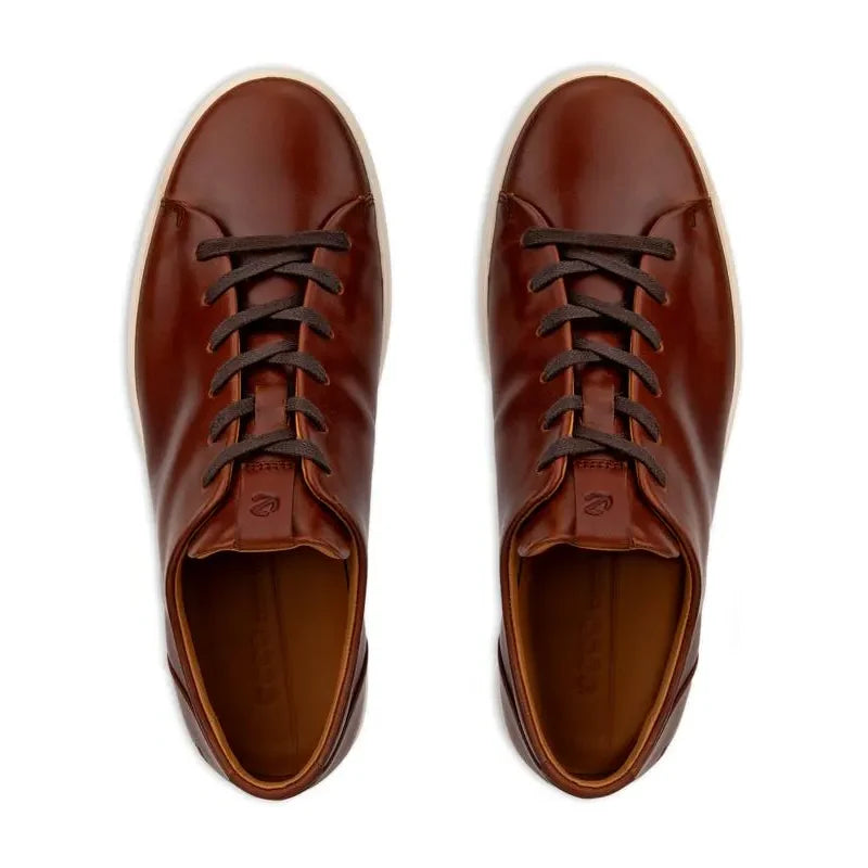 Men's ECCO Soft 7 Premier Sneaker - Cognac