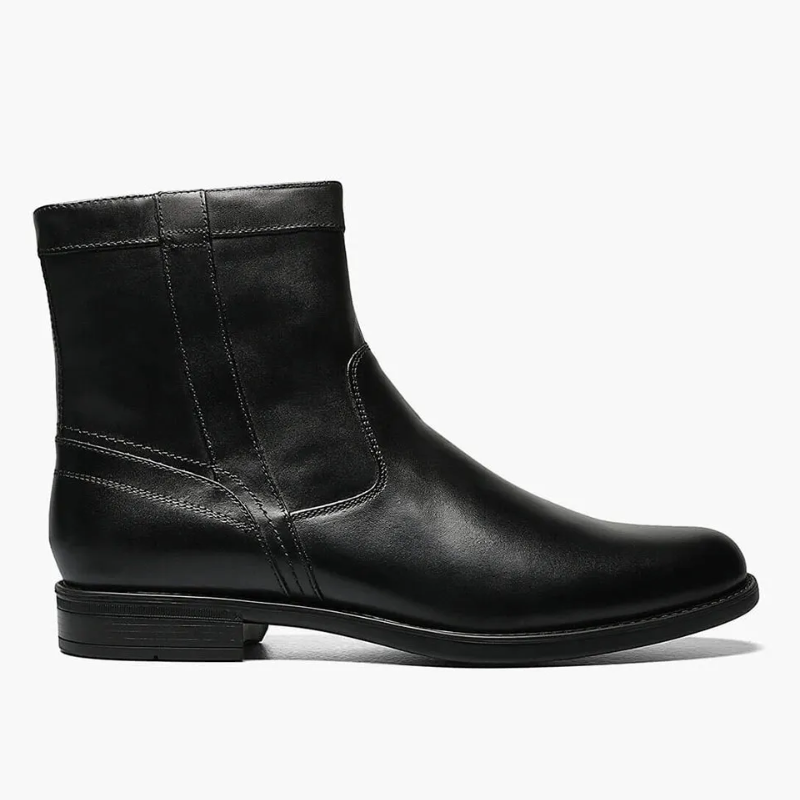 Men's Florsheim Midtown Plain Zip Boot - Black