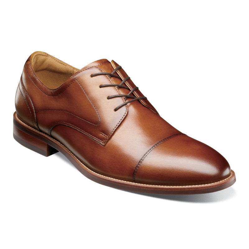 Men's Florsheim Rucci Cap Toe Oxford - Cognac