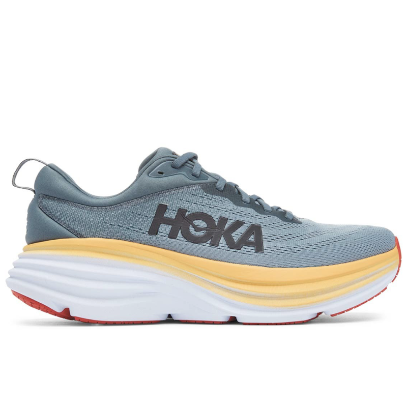 Men’s HOKA Bondi 8 – Goblin Blue/Mountain Spring (GBMS)