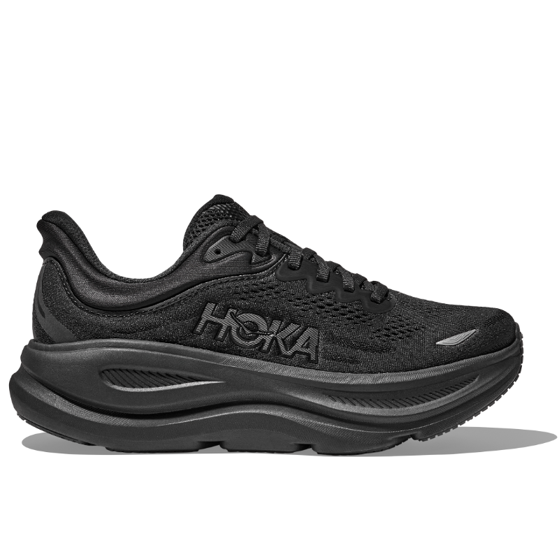 Men's HOKA Bondi 9 - Black/Black (BBLC)