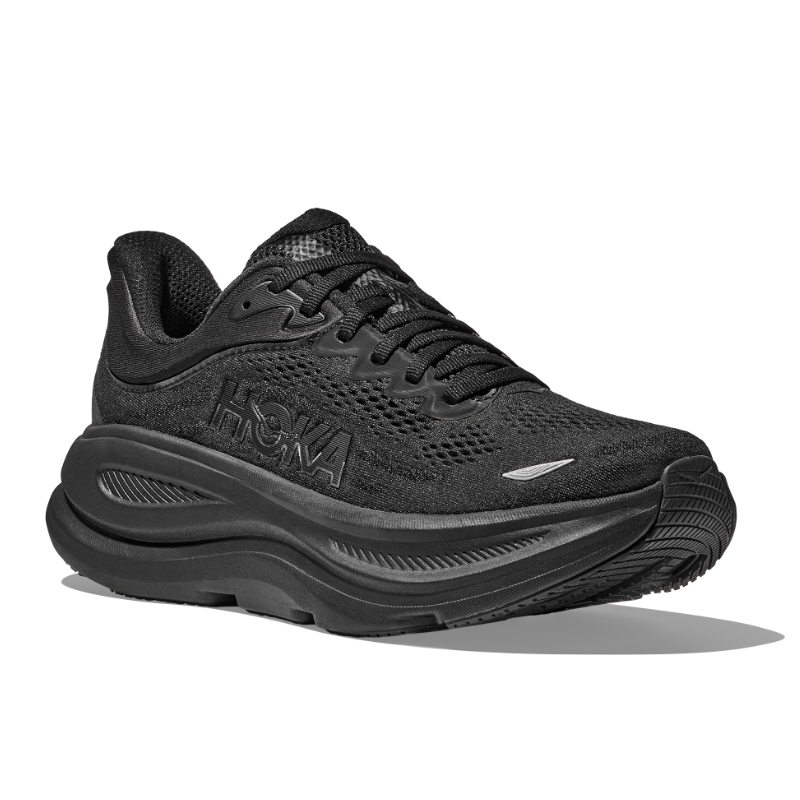 Men's HOKA Bondi 9 - Black/Black (BBLC)