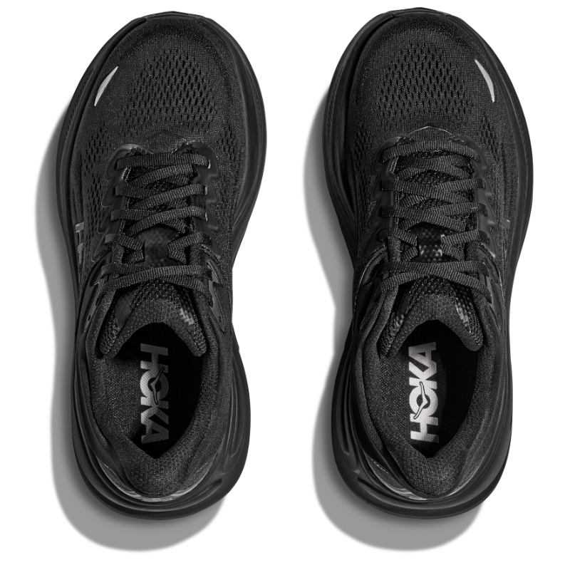 Men's HOKA Bondi 9 - Black/Black (BBLC)