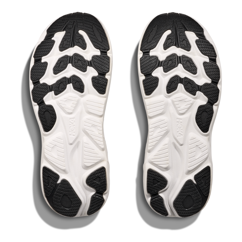 Men's HOKA Clifton 10 - Black/White (BWHT)