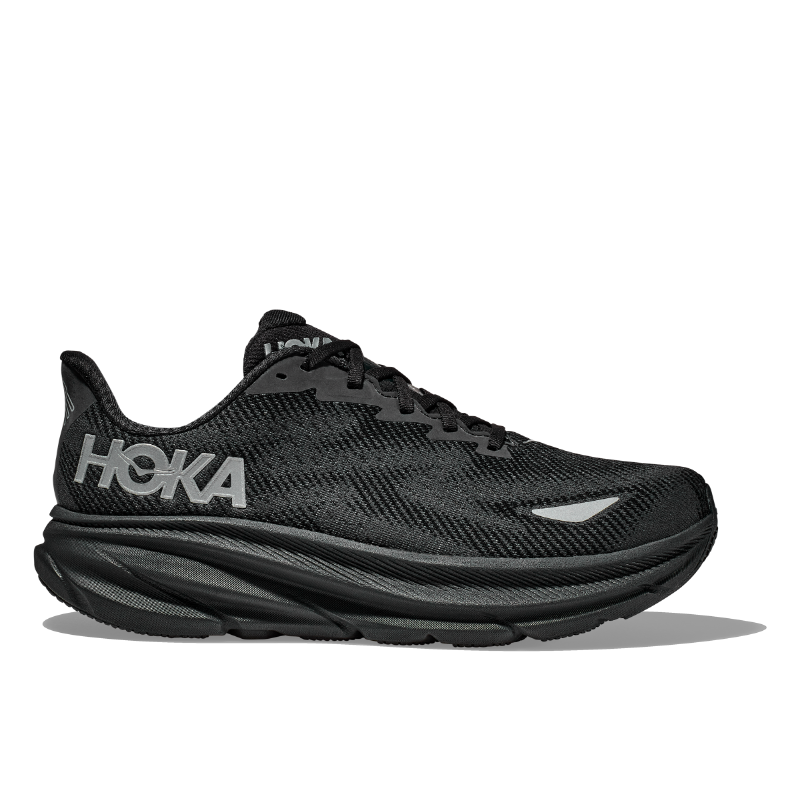 Men's HOKA Clifton 9 GTX - Black/Black (BBLC)