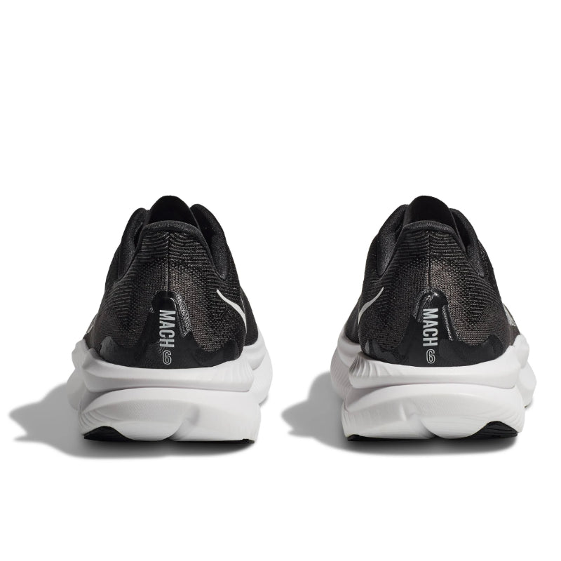 Men’s HOKA Mach 6 – Black/White (BWHT)