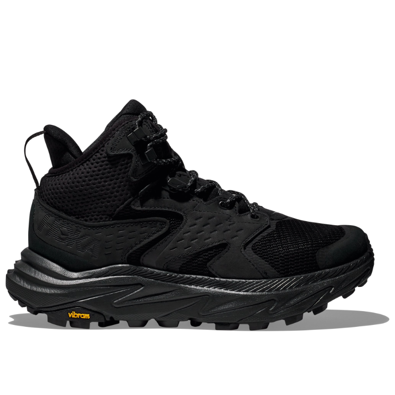Men’s HOKA Waterproof Anacapa 2 Mid GTX – Black/Black (BBLC)