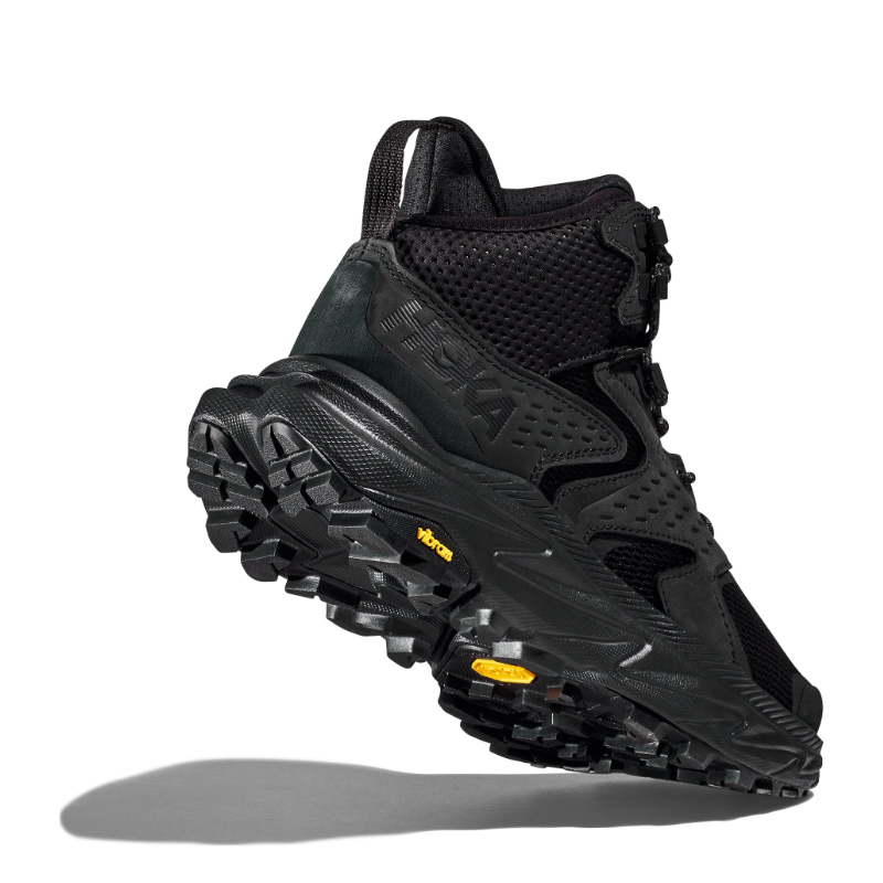 Men’s HOKA Waterproof Anacapa 2 Mid GTX – Black/Black (BBLC)