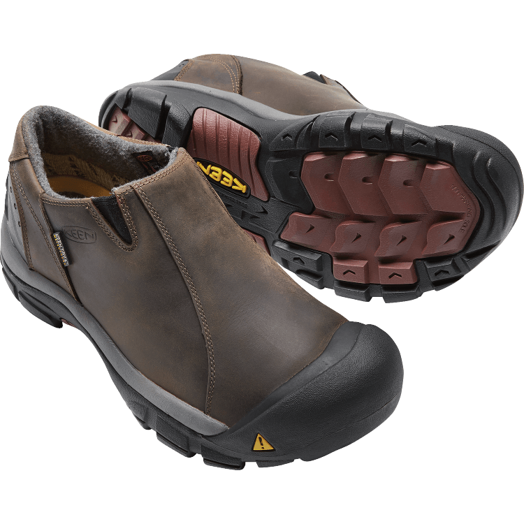 Men’s KEEN Brixen Low – Slate Black/Madder Brown