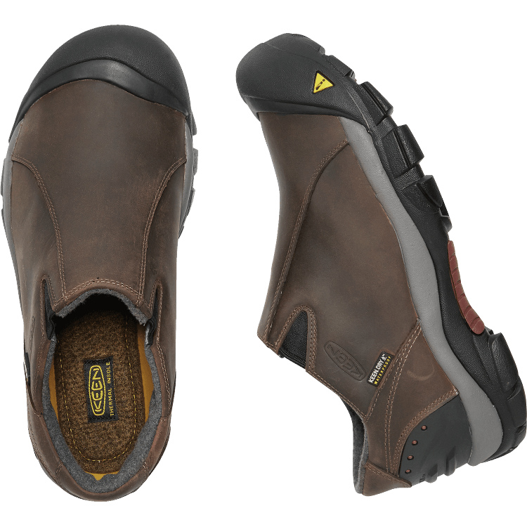 Men’s KEEN Brixen Low – Slate Black/Madder Brown