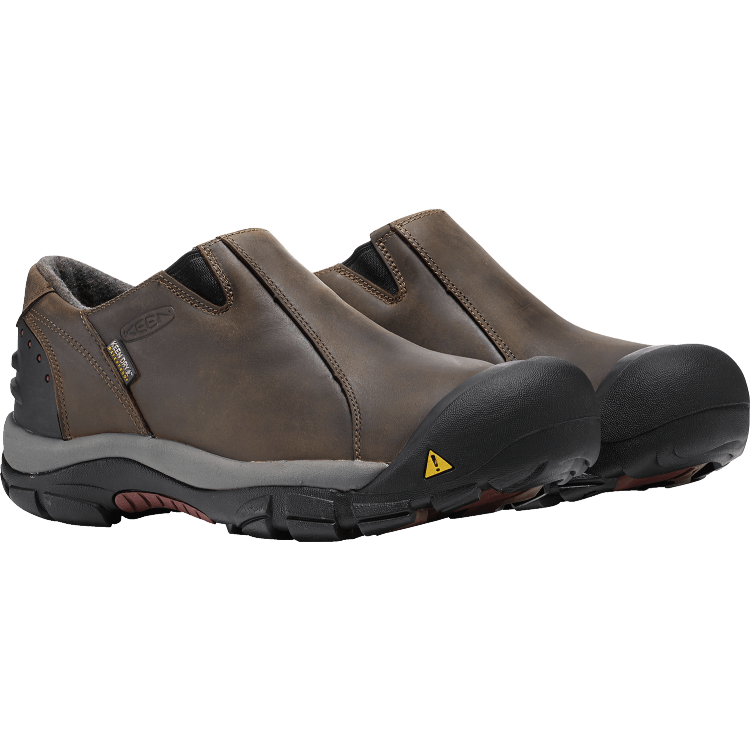 Men’s KEEN Brixen Low – Slate Black/Madder Brown