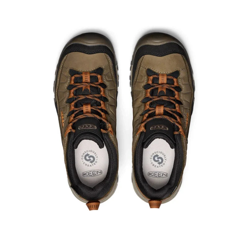 Men’s KEEN Targhee IV Low Waterproof – Sea Turtle/Roasted Pecan