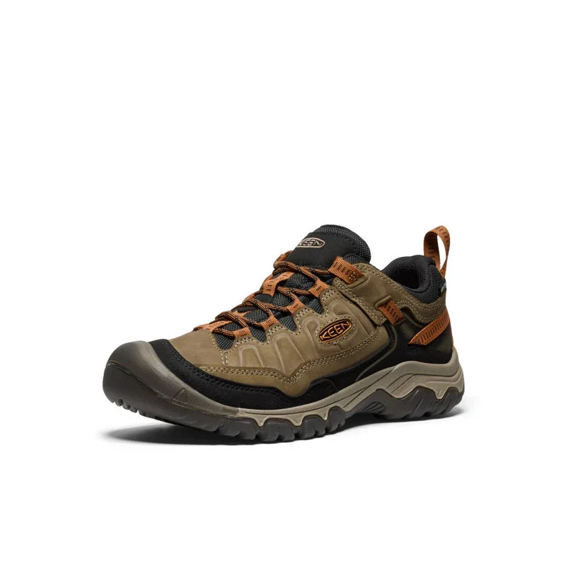 Men’s KEEN Targhee IV Low Waterproof – Sea Turtle/Roasted Pecan
