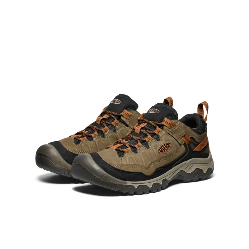 Men’s KEEN Targhee IV Low Waterproof – Sea Turtle/Roasted Pecan
