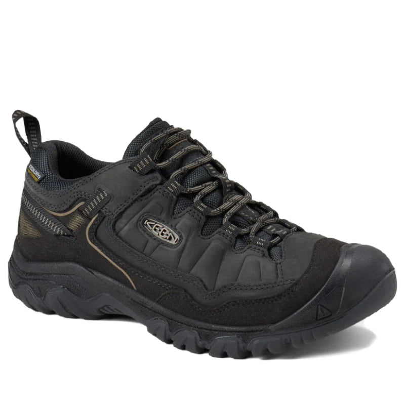 Men’s KEEN Targhee IV Low Waterproof – Triple Black