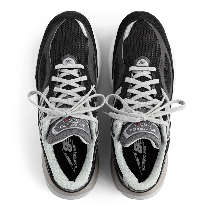 Men’s New Balance Made in USA 990v6 – Black/White