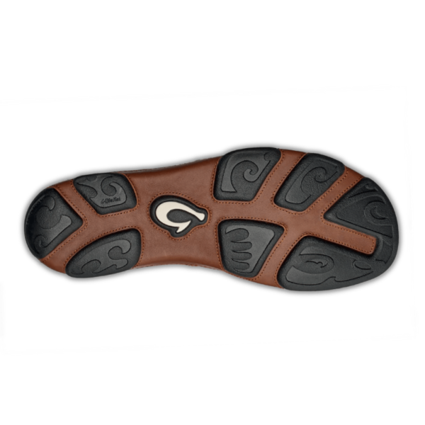 Men’s OluKai Moloā Slip-On Shoe – Black/Toffee