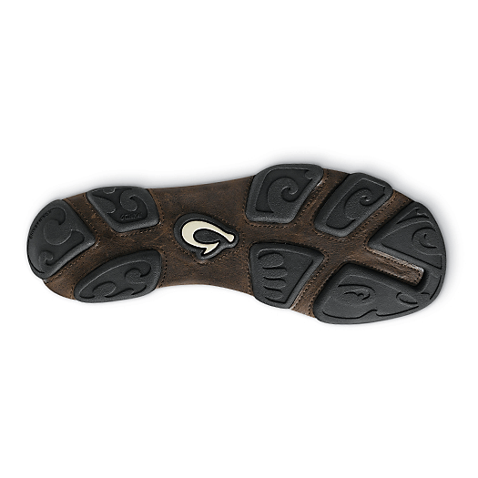 Men's OluKai Moloā Slip-On Shoe - Dark Wood/Dark Java