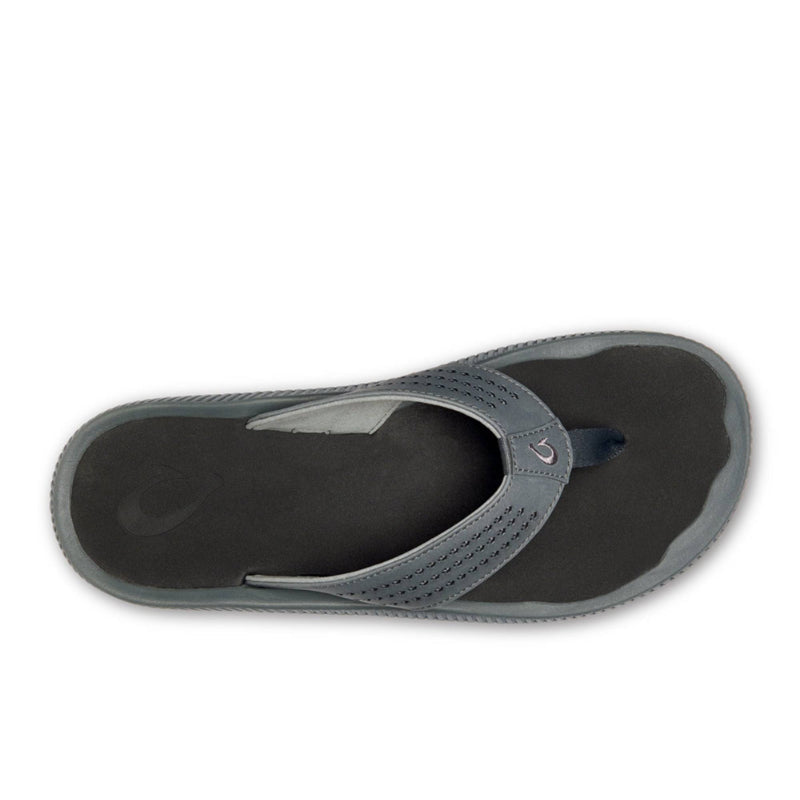 Men’s OluKai Ulele – Dark Shadow/Black